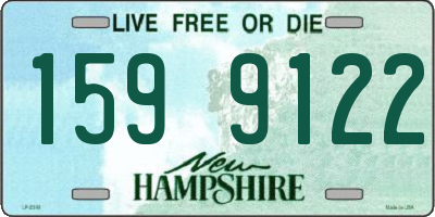 NH license plate 1599122