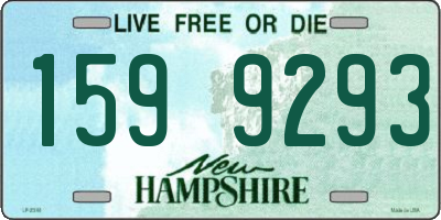 NH license plate 1599293