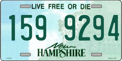 NH license plate 1599294