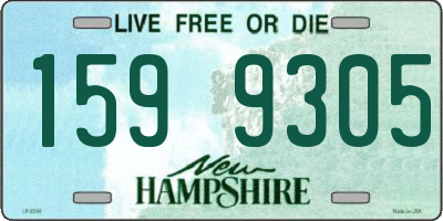 NH license plate 1599305