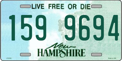 NH license plate 1599694