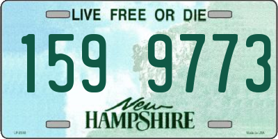 NH license plate 1599773