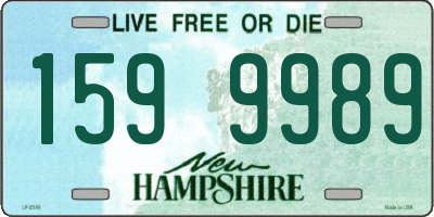 NH license plate 1599989