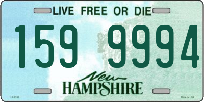 NH license plate 1599994
