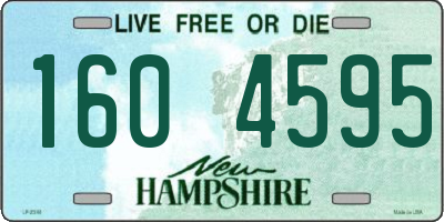 NH license plate 1604595