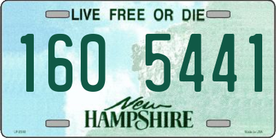 NH license plate 1605441