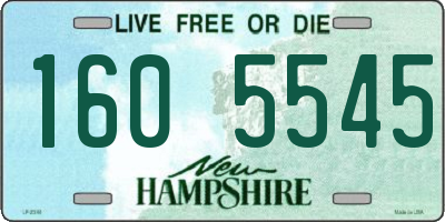 NH license plate 1605545