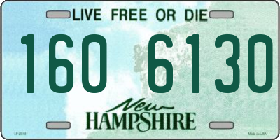 NH license plate 1606130