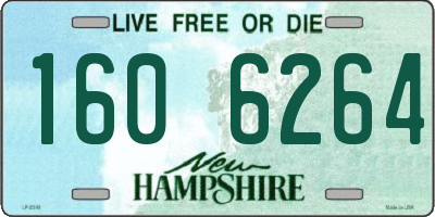 NH license plate 1606264