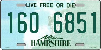 NH license plate 1606851