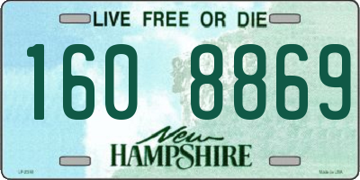 NH license plate 1608869