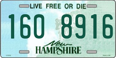 NH license plate 1608916
