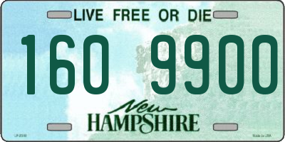 NH license plate 1609900