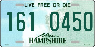 NH license plate 1610450