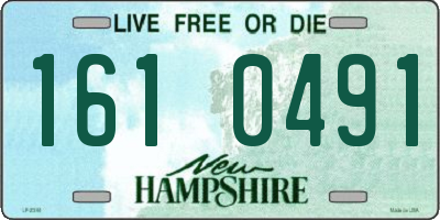 NH license plate 1610491