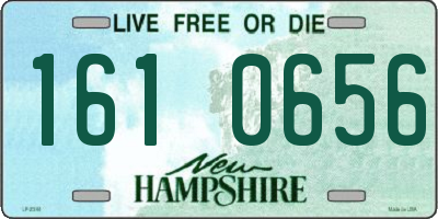 NH license plate 1610656