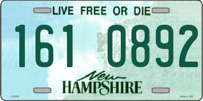 NH license plate 1610892