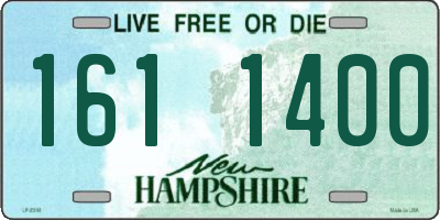 NH license plate 1611400