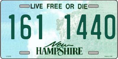 NH license plate 1611440