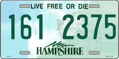 NH license plate 1612375