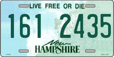 NH license plate 1612435