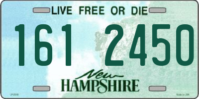 NH license plate 1612450