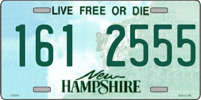 NH license plate 1612555