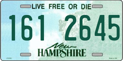 NH license plate 1612645