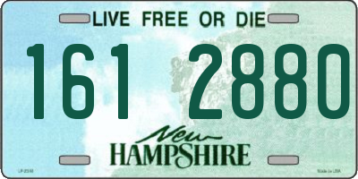 NH license plate 1612880