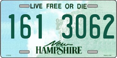 NH license plate 1613062
