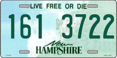 NH license plate 1613722