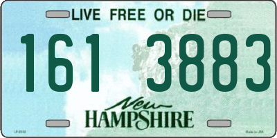 NH license plate 1613883