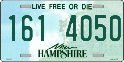 NH license plate 1614050
