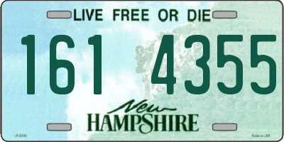 NH license plate 1614355