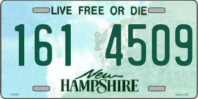 NH license plate 1614509