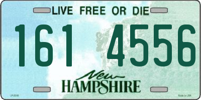 NH license plate 1614556