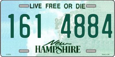 NH license plate 1614884