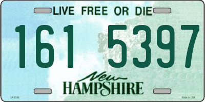 NH license plate 1615397