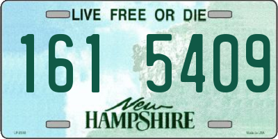 NH license plate 1615409