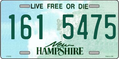 NH license plate 1615475