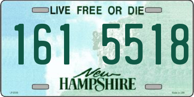 NH license plate 1615518