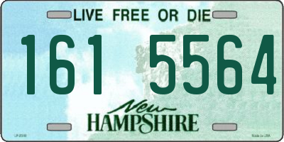 NH license plate 1615564