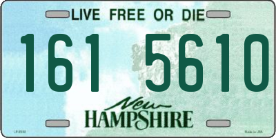NH license plate 1615610