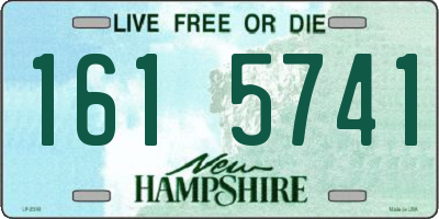 NH license plate 1615741