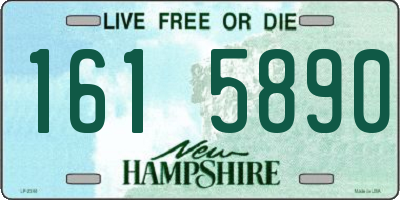 NH license plate 1615890