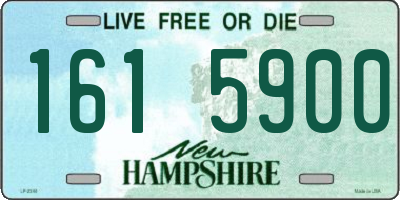 NH license plate 1615900