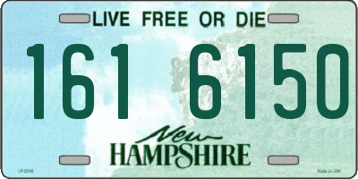 NH license plate 1616150