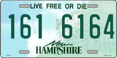 NH license plate 1616164