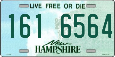 NH license plate 1616564
