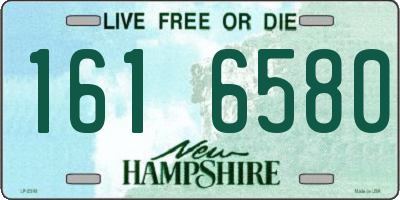 NH license plate 1616580